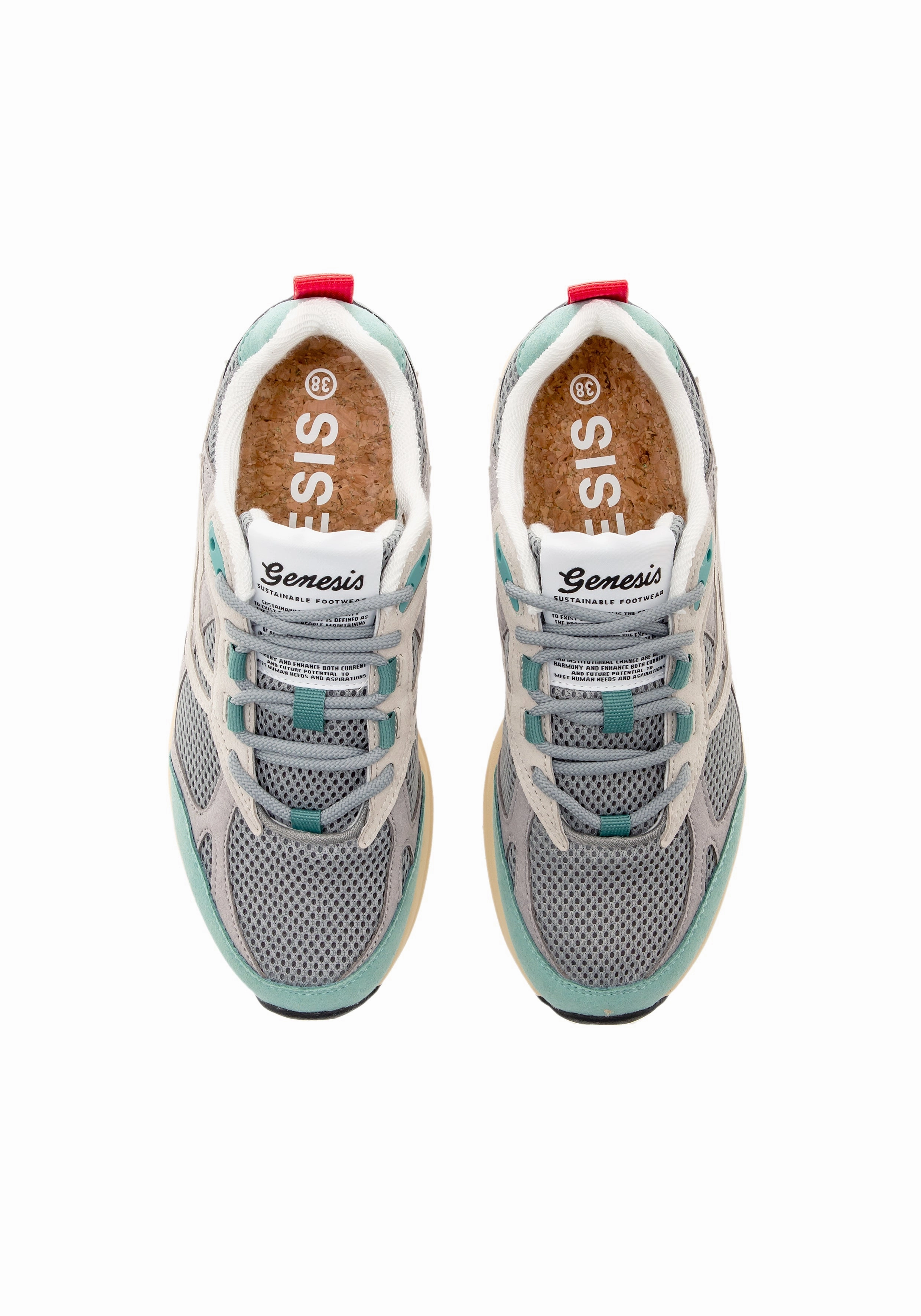 G-Eco '99 Sugarcane PET teal/grey/platin Ellesse Sneaker