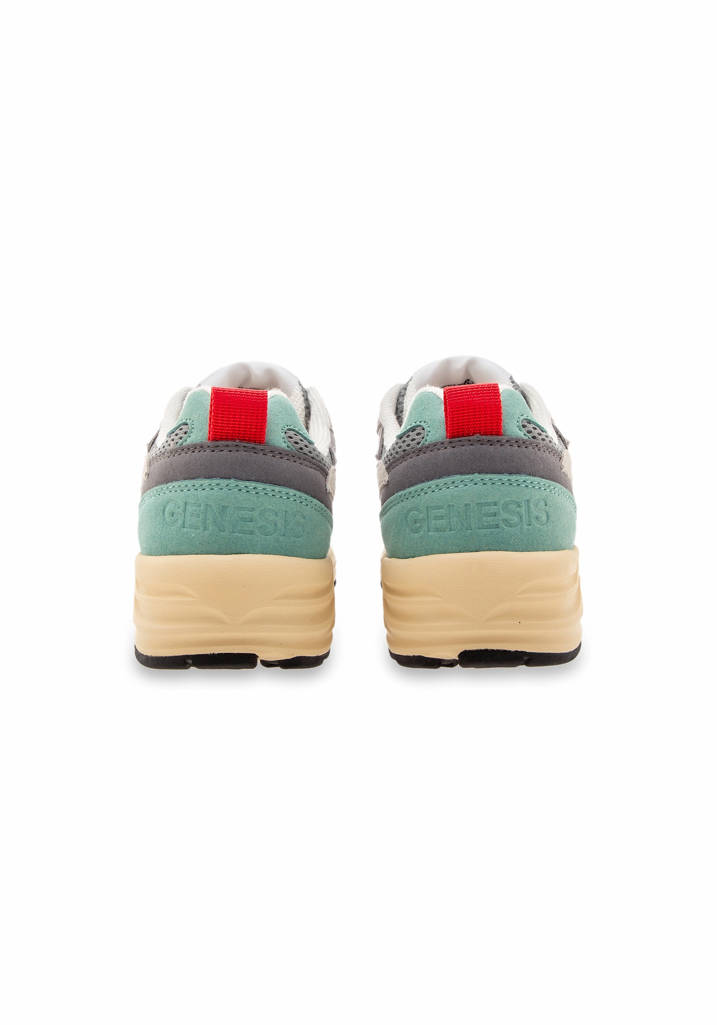 Sneaker Socken 100 Baumwolle G-Eco '99 Sugarcane PET teal/grey/platin