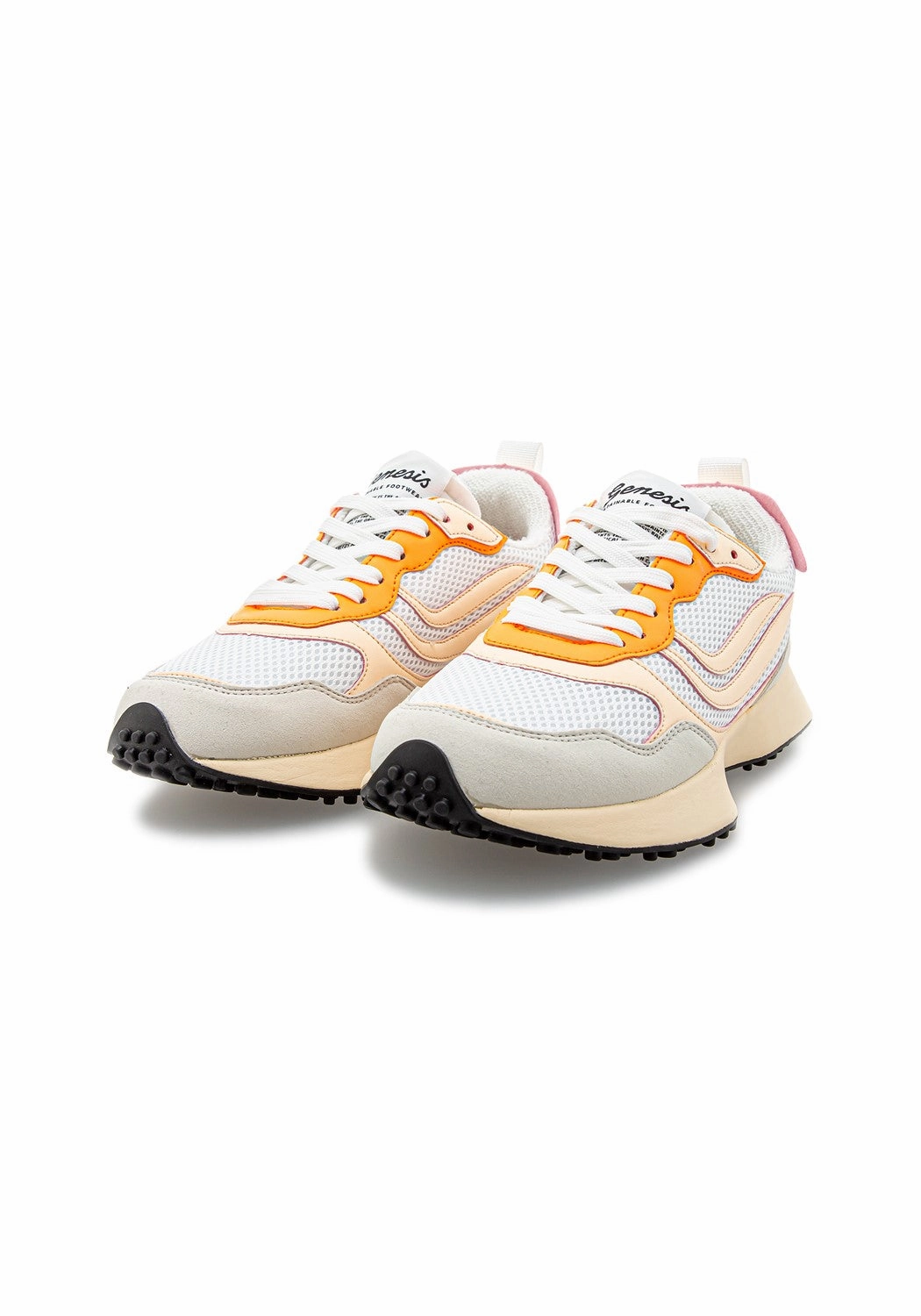 G-Marathon Eco-Sued R-Pet wht/neon nude Sale Sneaker