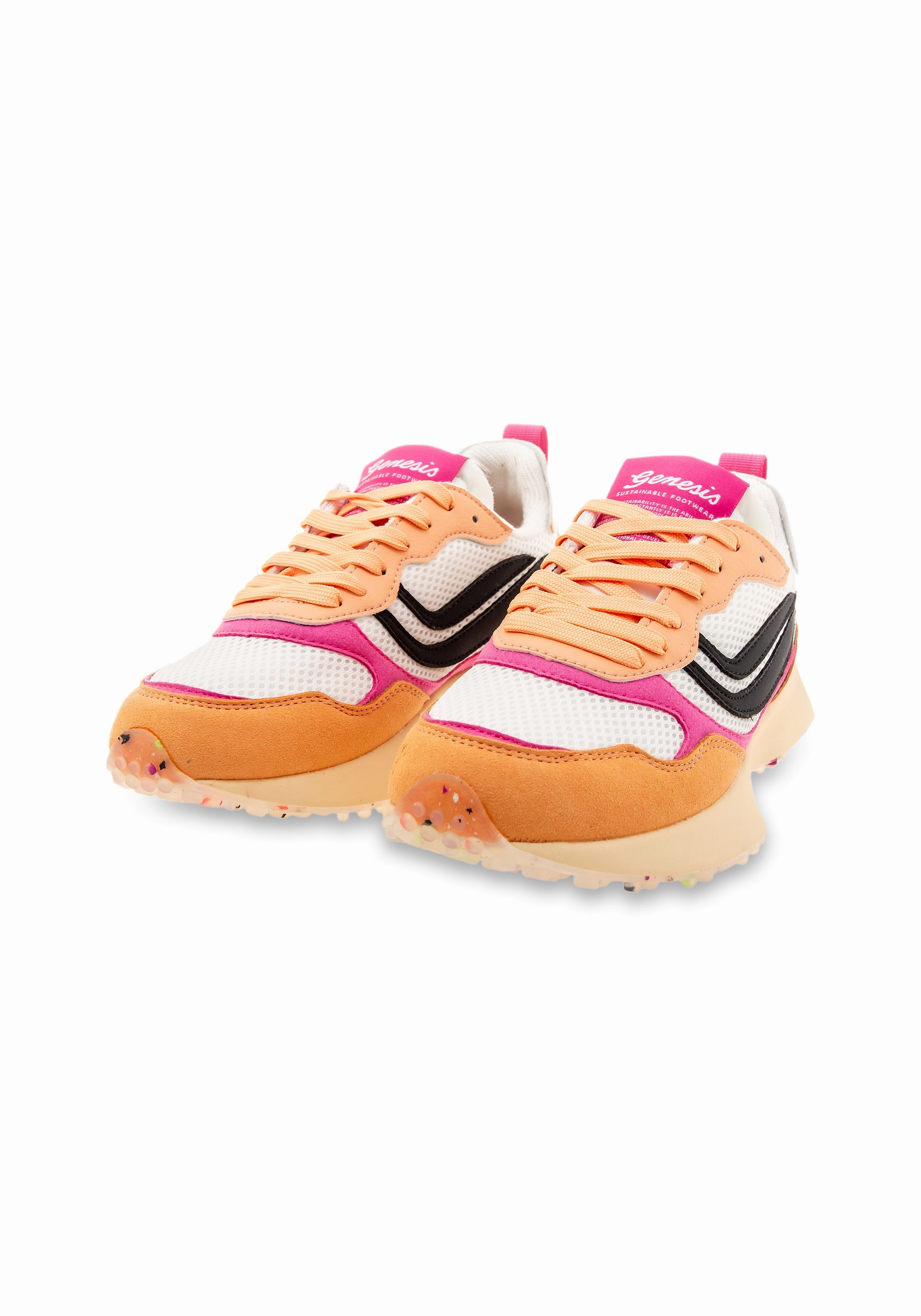Sneaker 39 G-Marathon Multimesh peach/pink/white/bl