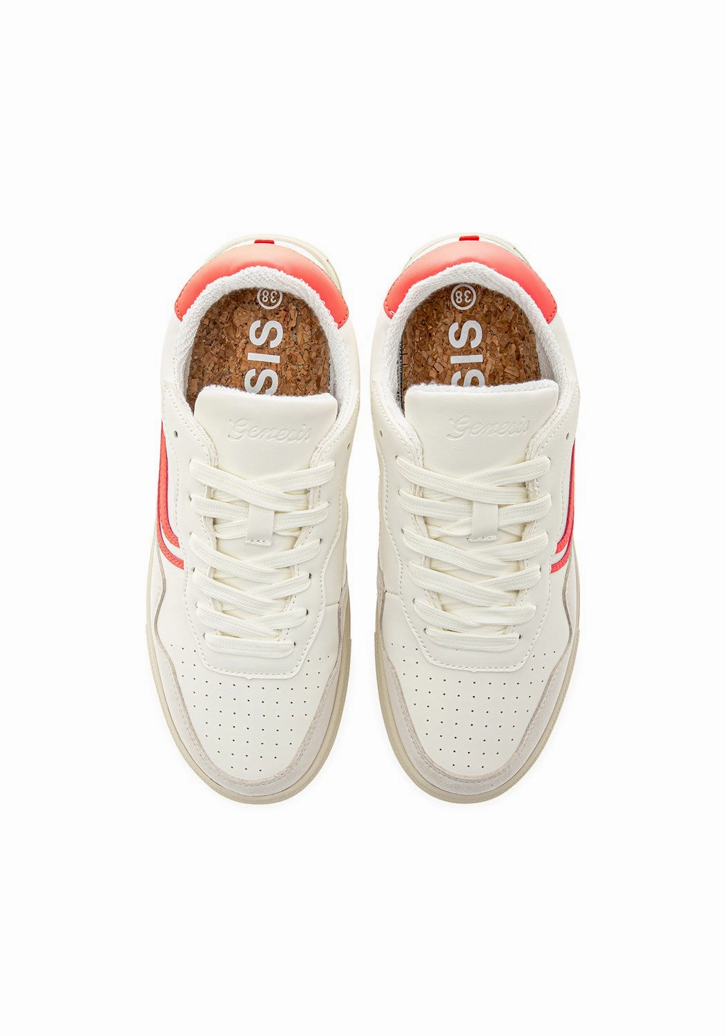 G-Soley Neon offwhite/neonpink Sneaker Medalist Low Sg
