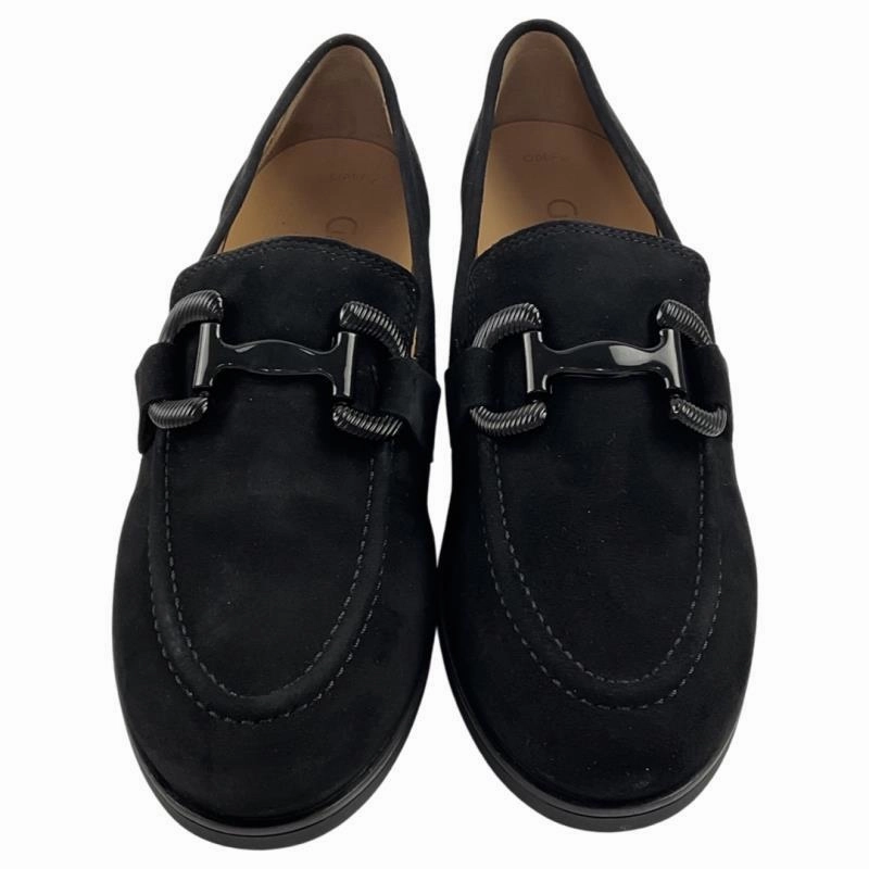 High Heels Höhe Gabor Comfort Damen Slipper 32.422.47 Samtchevrau Schwarz