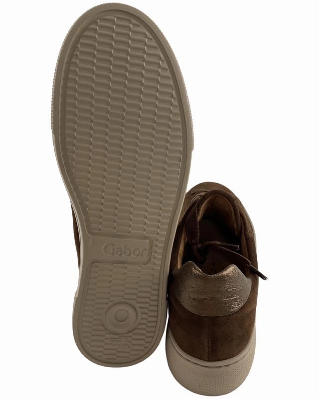 Herren Sneaker 44 Gabor Comfort Damen Sneaker 56.460.31 Cacao/bronce