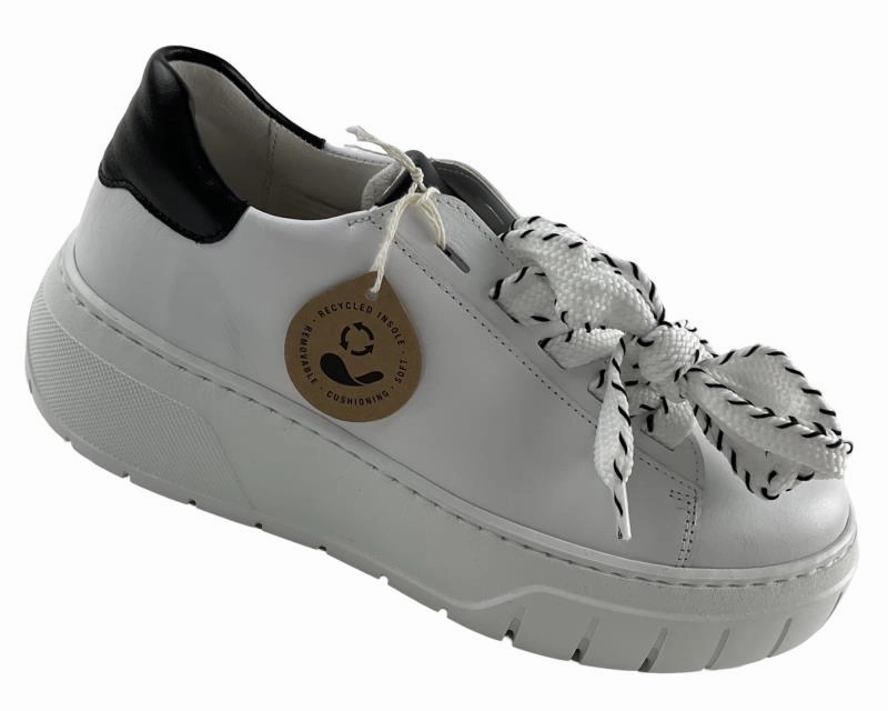 Freizeit Sneaker Gabor Comfort  Damen Sneaker 63.222.27 Wei Glattleder