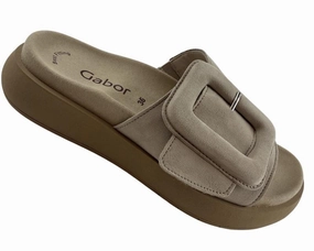 Gabor Damen Pantoletten 43.751.12  Samchevreau Desert Sandalen Sandaletten Unterschied