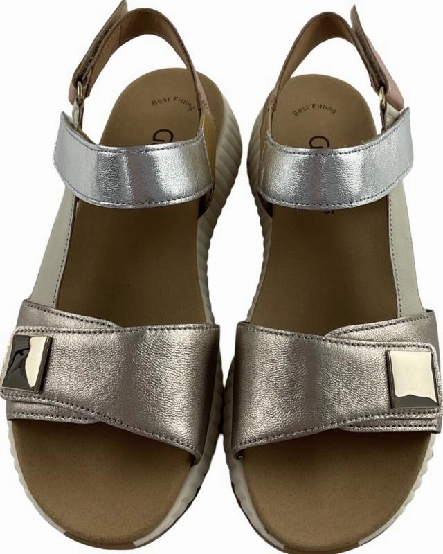 Gabor  Damen  Riemchensandale 64.582.62 Gold Sandalen Superfit 23