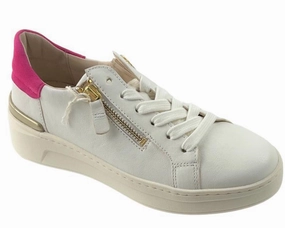 Gabor Damen Sneaker 23.280.20 Wei/Pink Sneaker Addicted