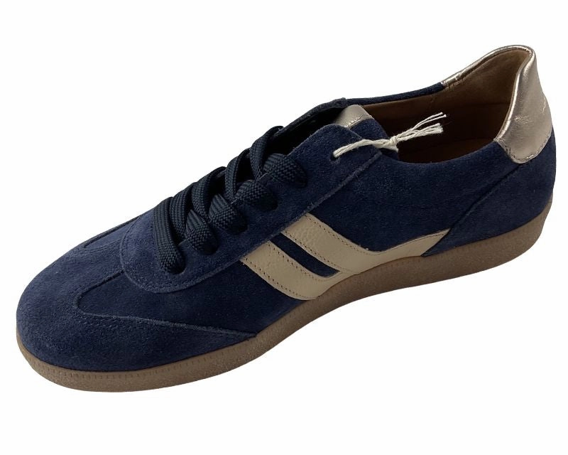 Sneaker Franklin Gabor Damen  Sneaker low 73.300.16 Leder Blau