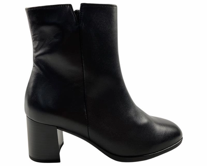 High Heels Special Gabor Damen Stiefelletten 35.530.27 Lammnappa Schwarz