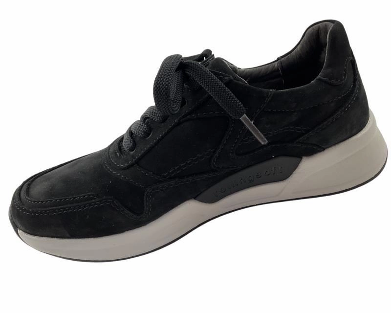 Sneaker Trends Herbst 2024 Gabor Rollingsoft Damen Sneaker 36.957.67  Schwarz