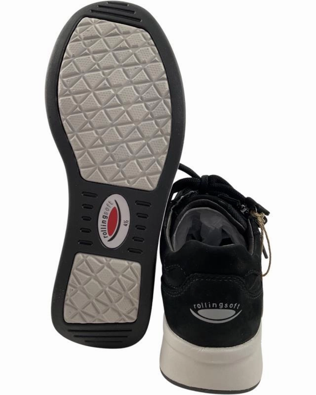 Gabor Rollingsoft Damen Sneaker 36.957.67  Schwarz Heely Sneaker