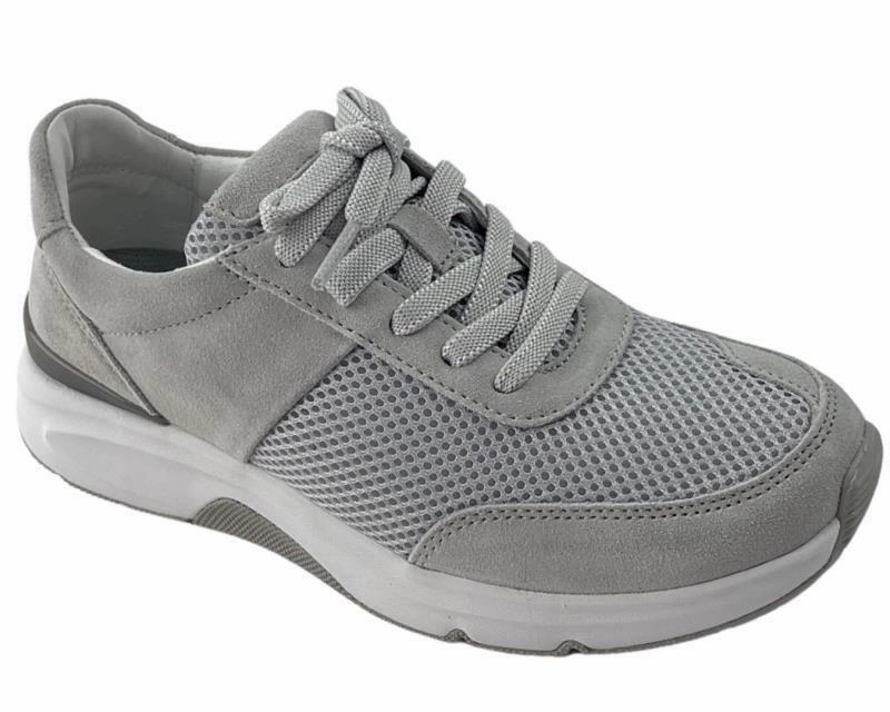 Gabor Rollingsoft Damen Sneaker 66.897.40 Grau Sneaker Tom