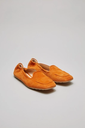 Loafers Mit Jeans GABRIELLA Ballerina Loafer orange suede