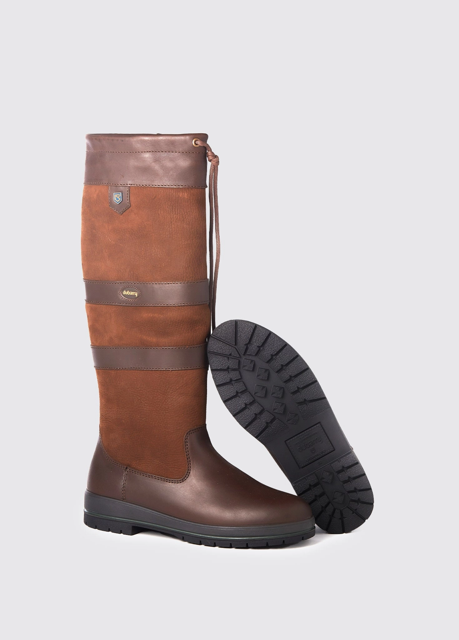 Overknee Stiefel Spitz Galway Damen Outdoor-Stiefel SlimFit- Walnut