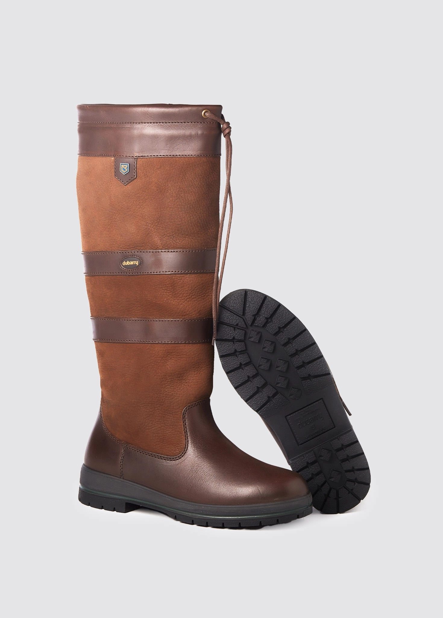 Galway Herren Outdoor-Stiefel - Walnut Wildleder Stiefel Mit Fell