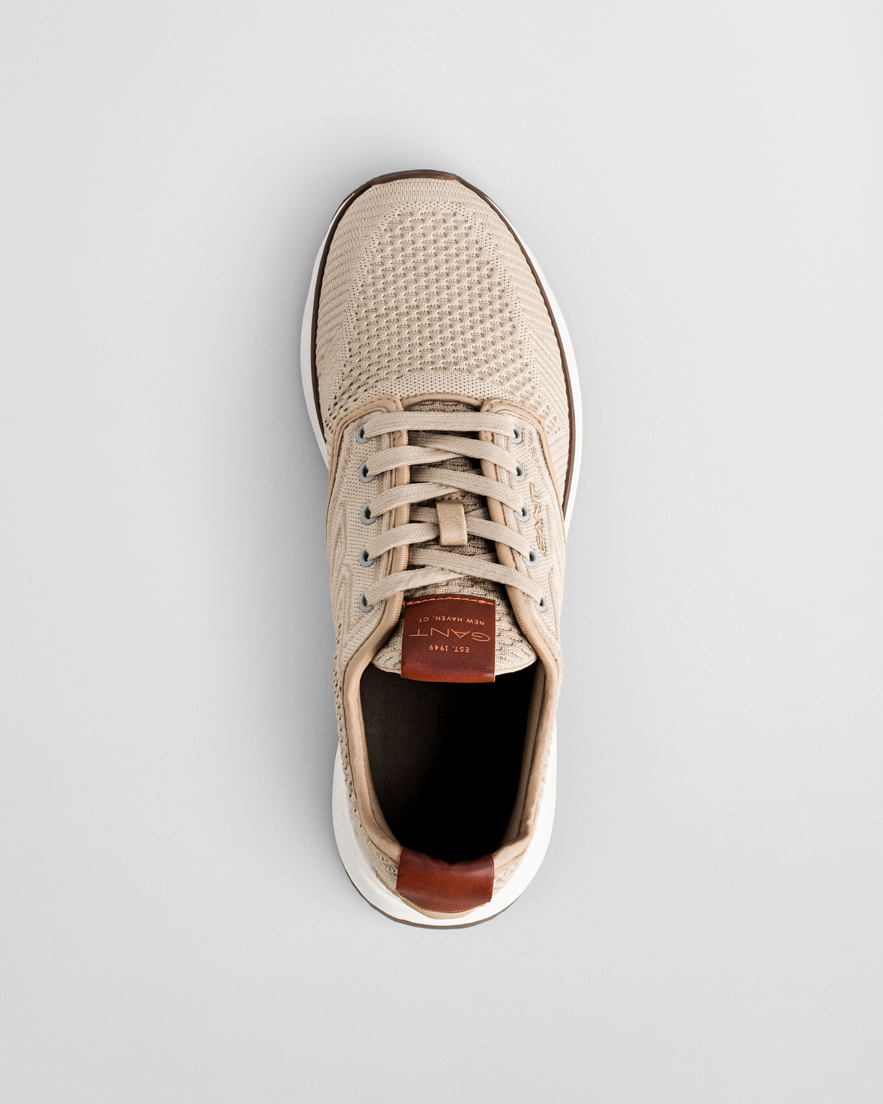 Gant Beeker Beige Sneaker Sneaker Waschmaschine Waschmittel