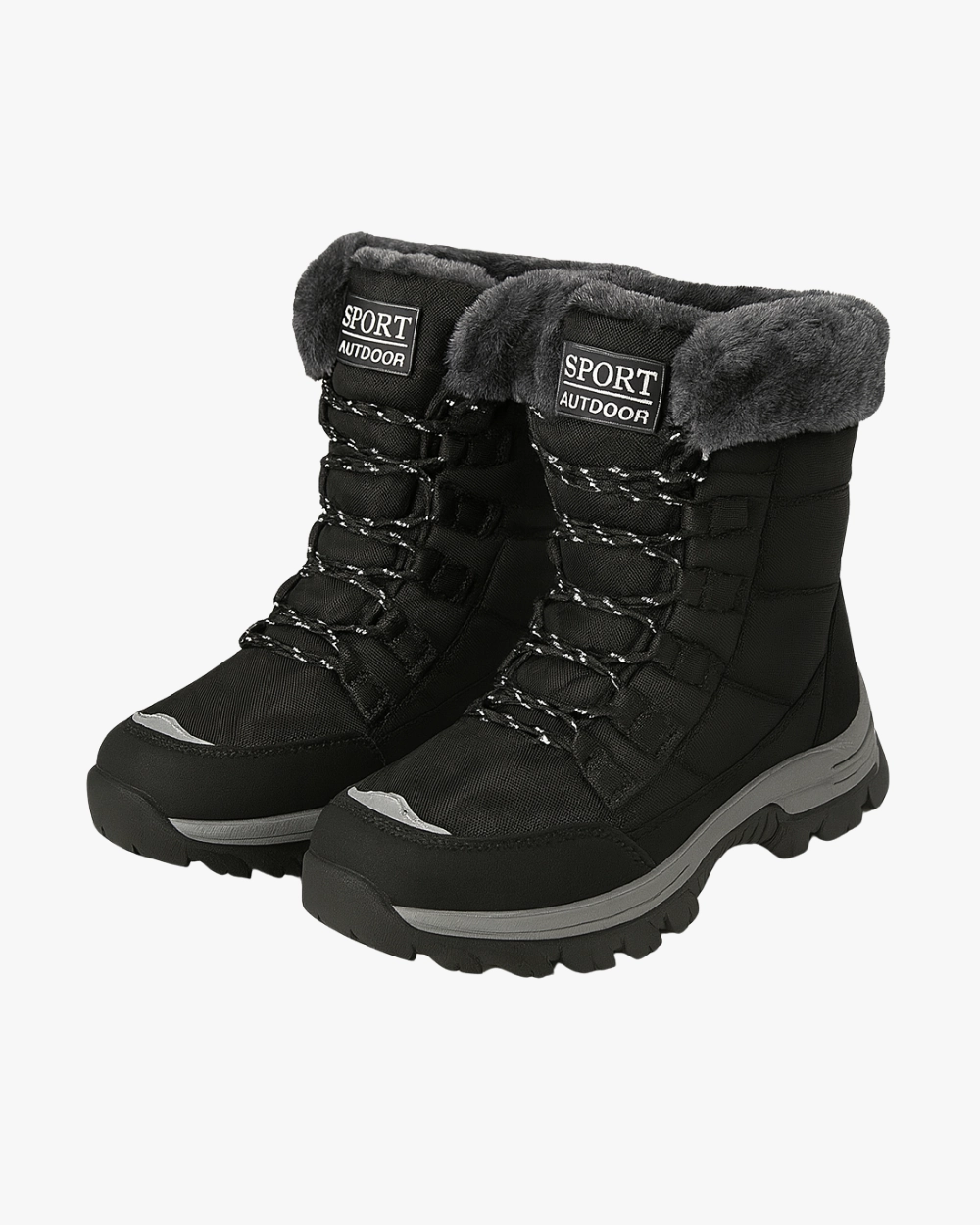 Geftterte Schneestiefel mit rutschfester Sohle Vagabond Winterstiffel