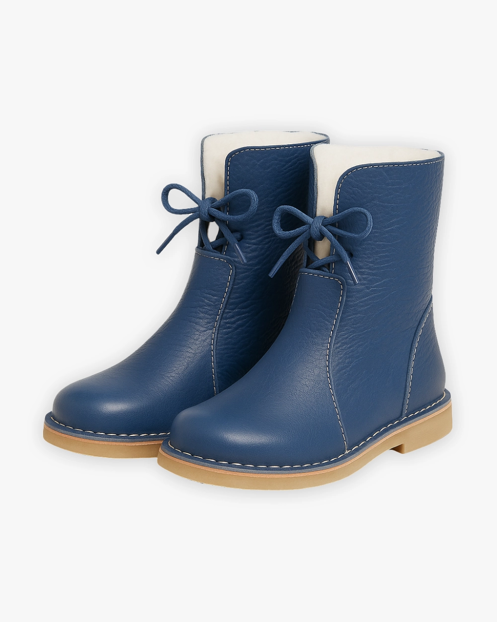 Geftterte Winterboots mit rutschfester Sohle