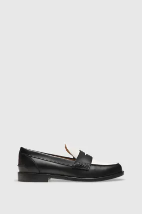 Princetown Loafers Loafer 9250 Vitello Black White