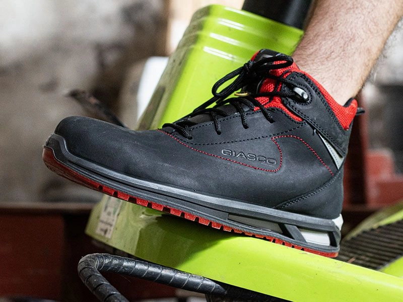 Giasco KRK S3 FO SR, Hybrid Dachdeckerschuh Sicherheitsschuhe Rettungsdienst Baltes
