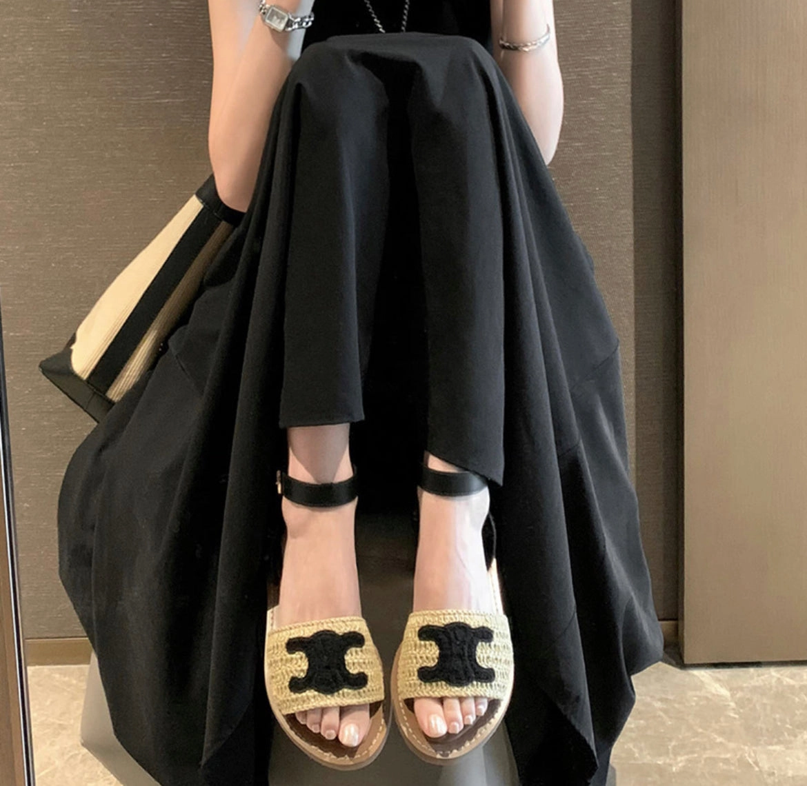 CELINA Bamboo Sandalen Sicherheitsschuhe Sandalen S1