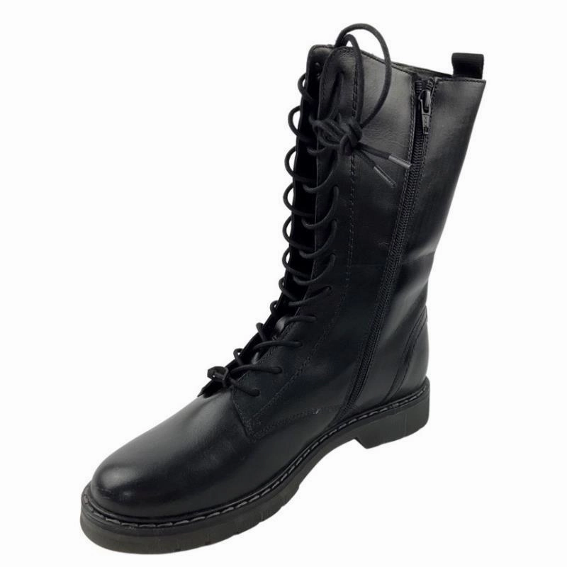 Bugatti Damen Stiefelette 431-A4633-1000-1000 Schwarz High Heels Ohne Heel