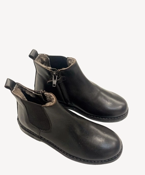 Marie Morenz 1403 Velour Braun Lammfell gefttert Schumacher Stiefel