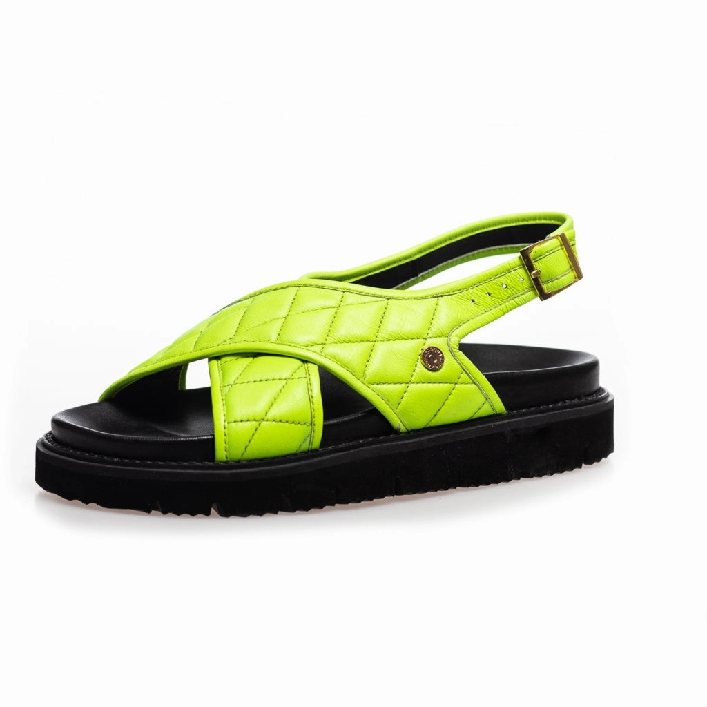 GOING WILD NEON - NEON GREEN Sandalen Weiten