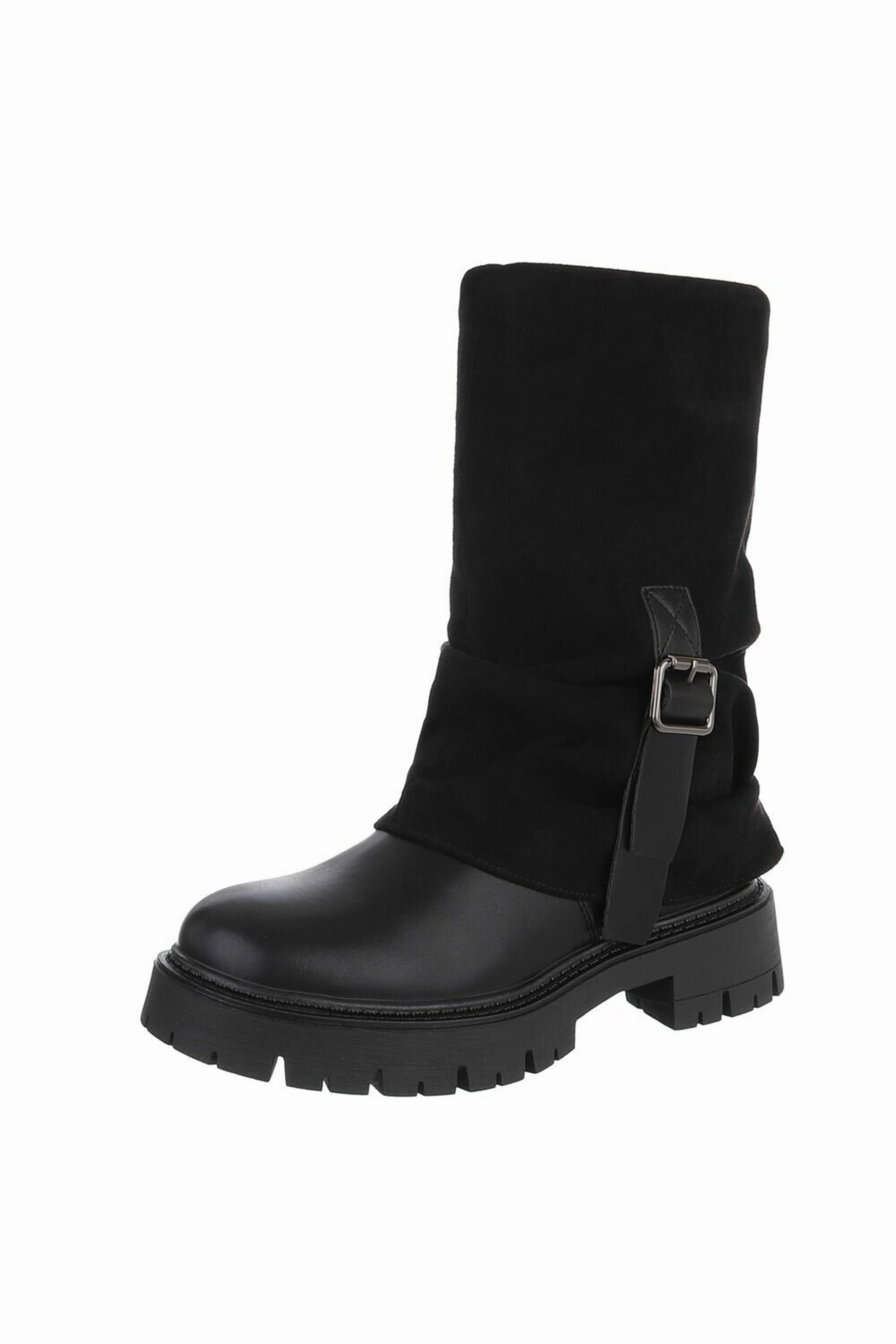 Stiefel mit Zierlasche, schwarz Forma Stiefel Test