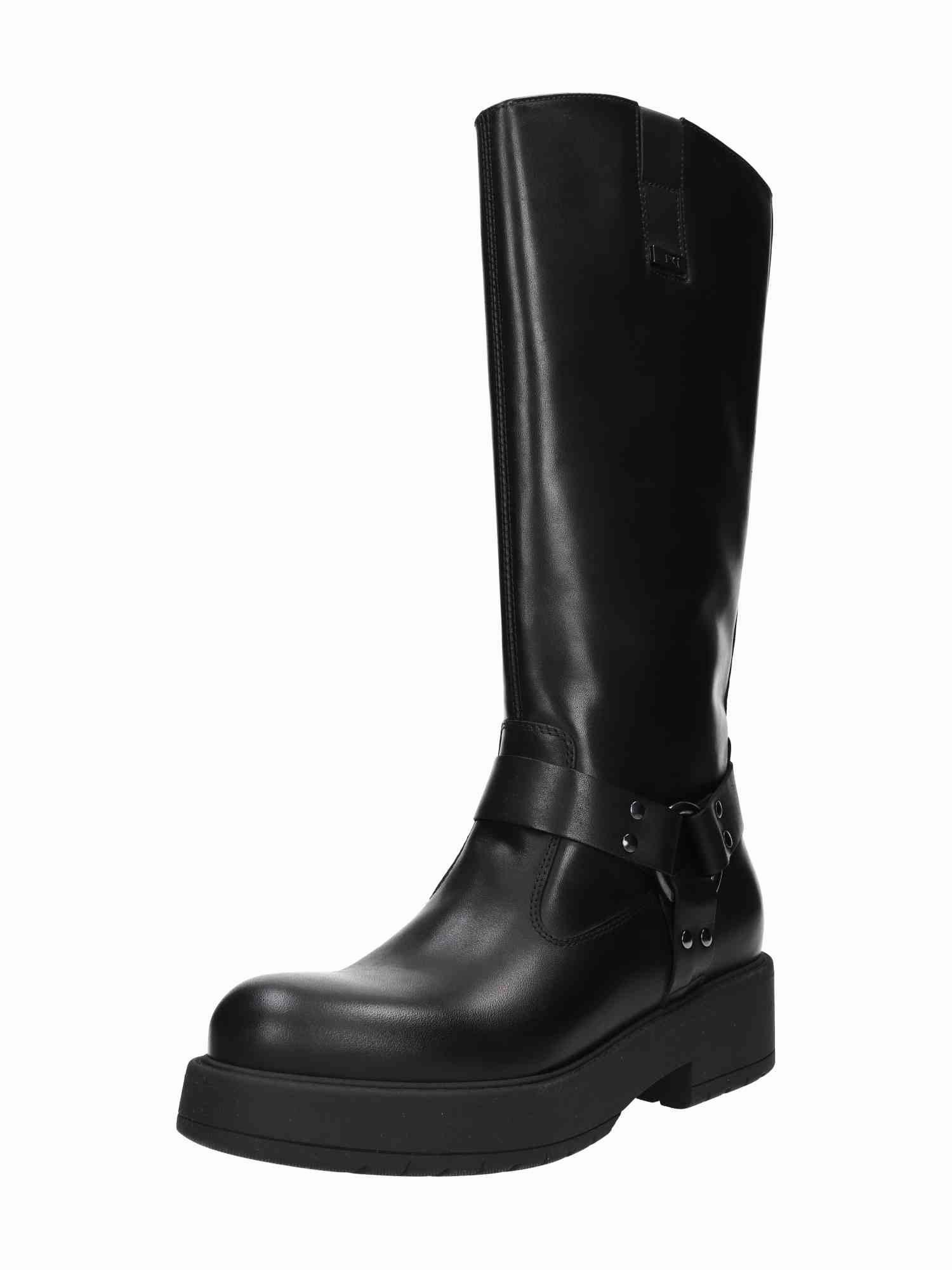 Stiefel Mit Schnüren Guanto Nero Tr Pula 9602 Light N nero