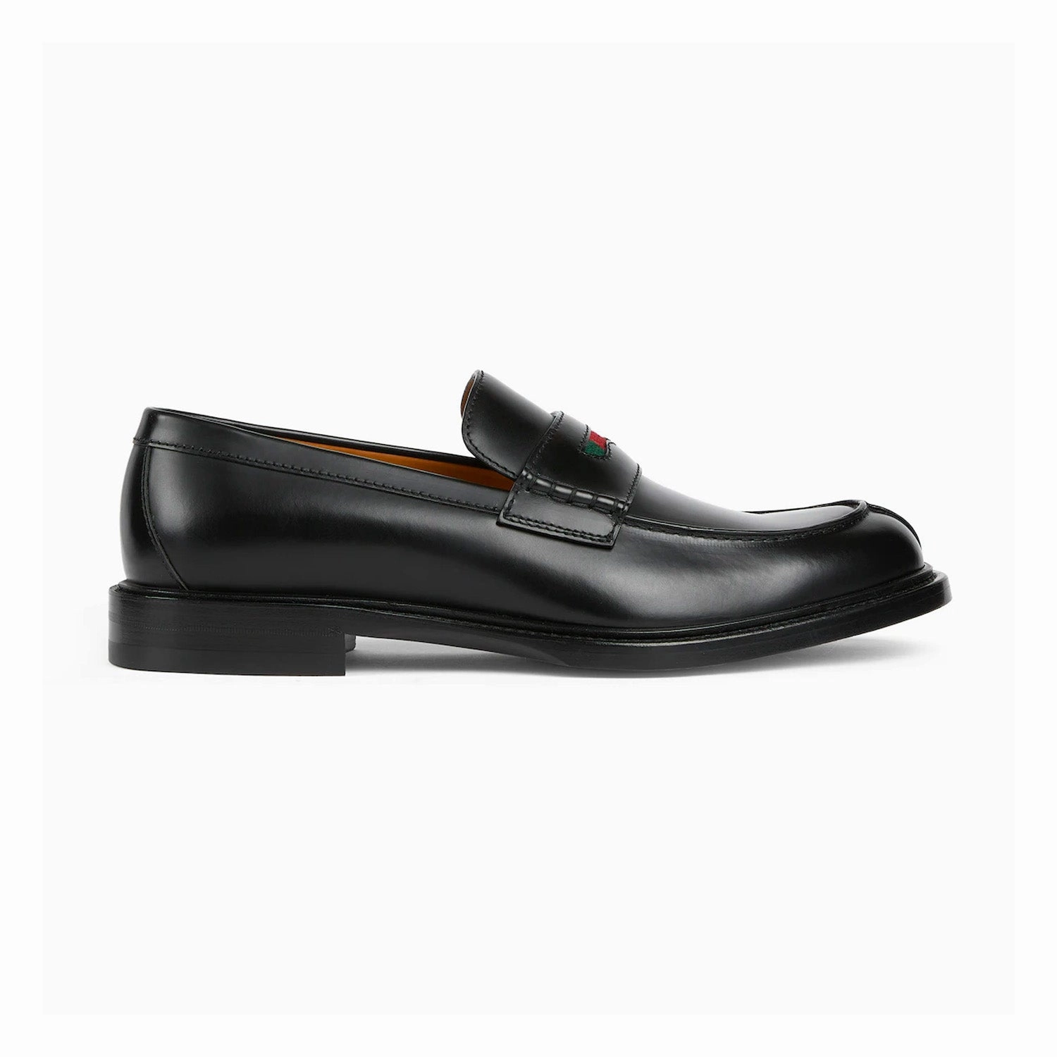Gucci Men'S Loafer With Web Loafers Luxury