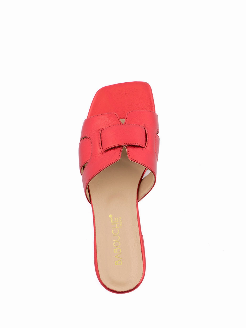 Kate Gray Sandalen Sun | Slipper Rood