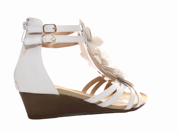 Sicherheitsschuhe S3 München Damen Keilabsatz Wedges Plateau Sandalen Sandaletten Keilabsatz Rmer White # 88-1