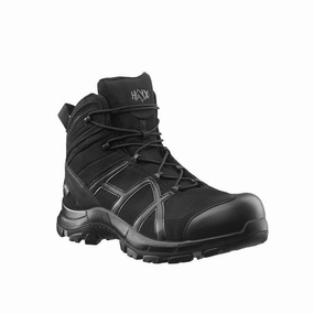 HAIX Sicherheitsstiefel S3 Black Eagle Safety 40 Mid Black Stiefel Mit Profil