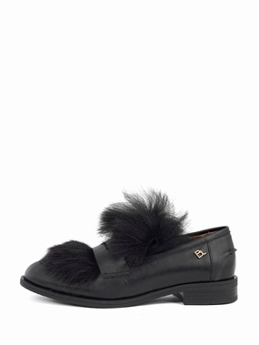 Shiny Penny Loafers Lamia | Loafer Zwart