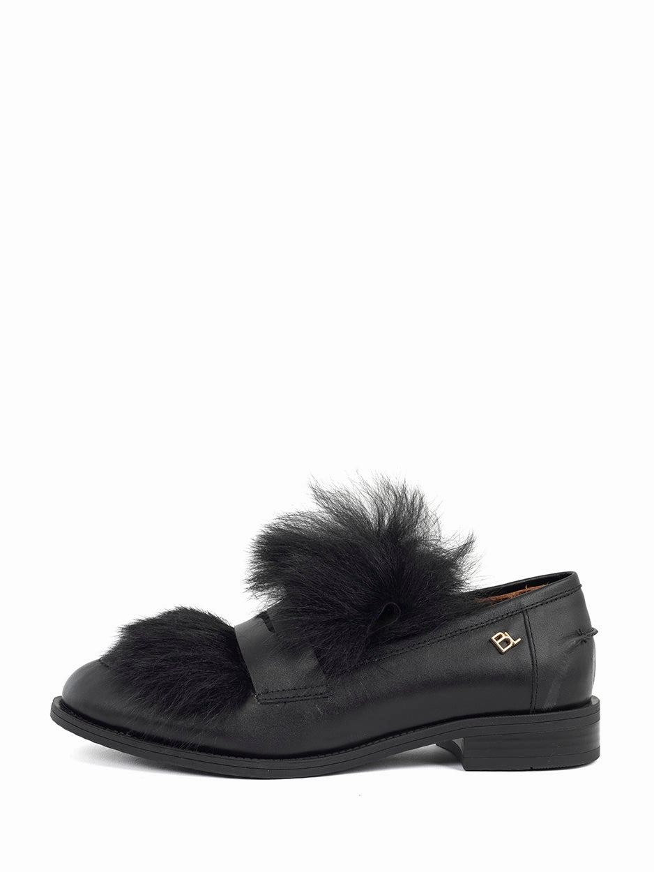 Loafers Strap Lamia | Loafer Zwart