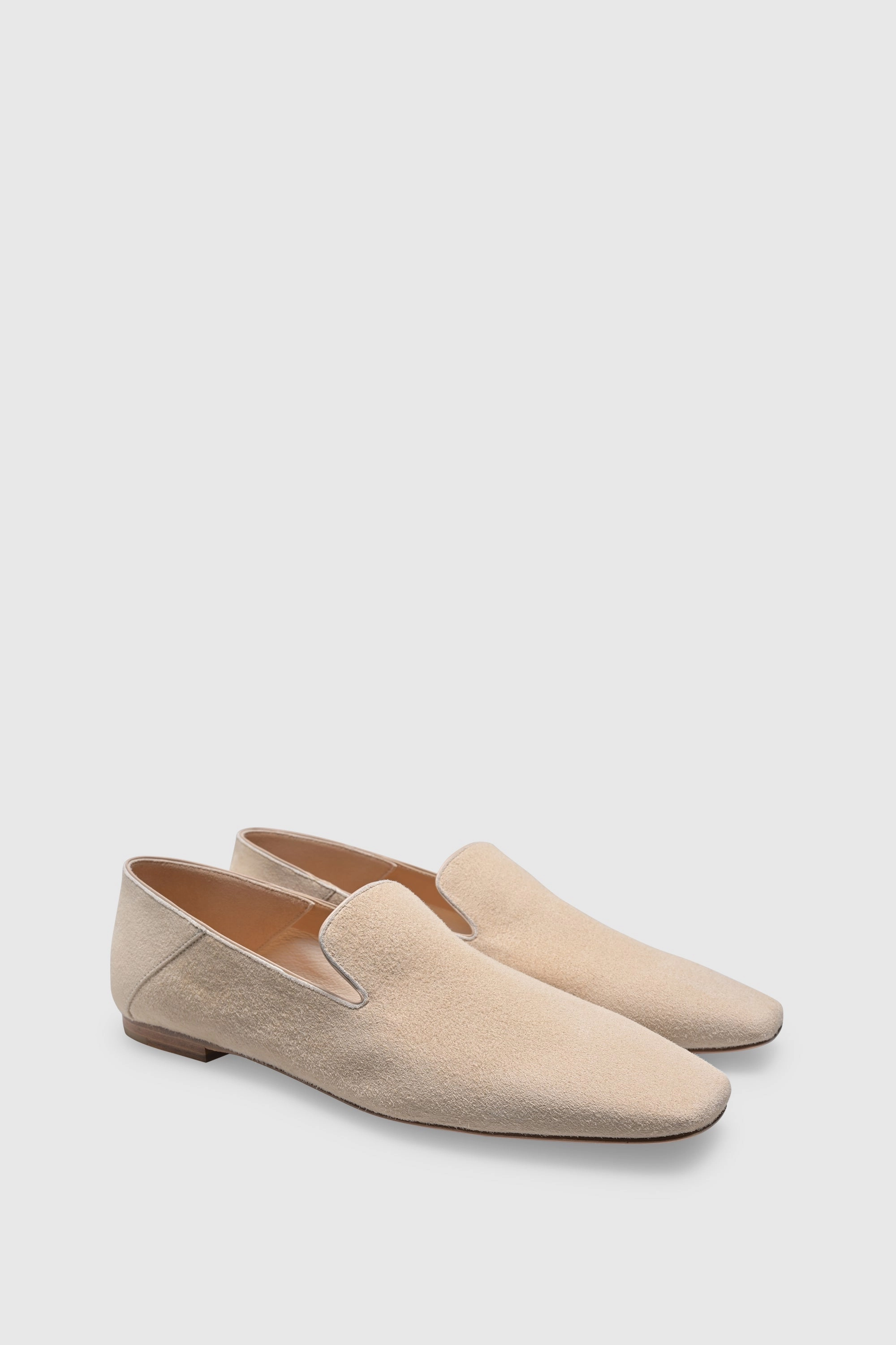 Italienische Loafers Loafer 9401 Camoscio Latte