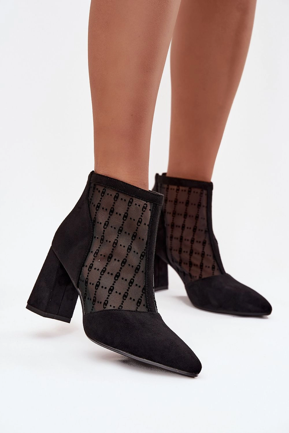 Plateau Peeptoe High Heels Heel boots model 219267 Step in style