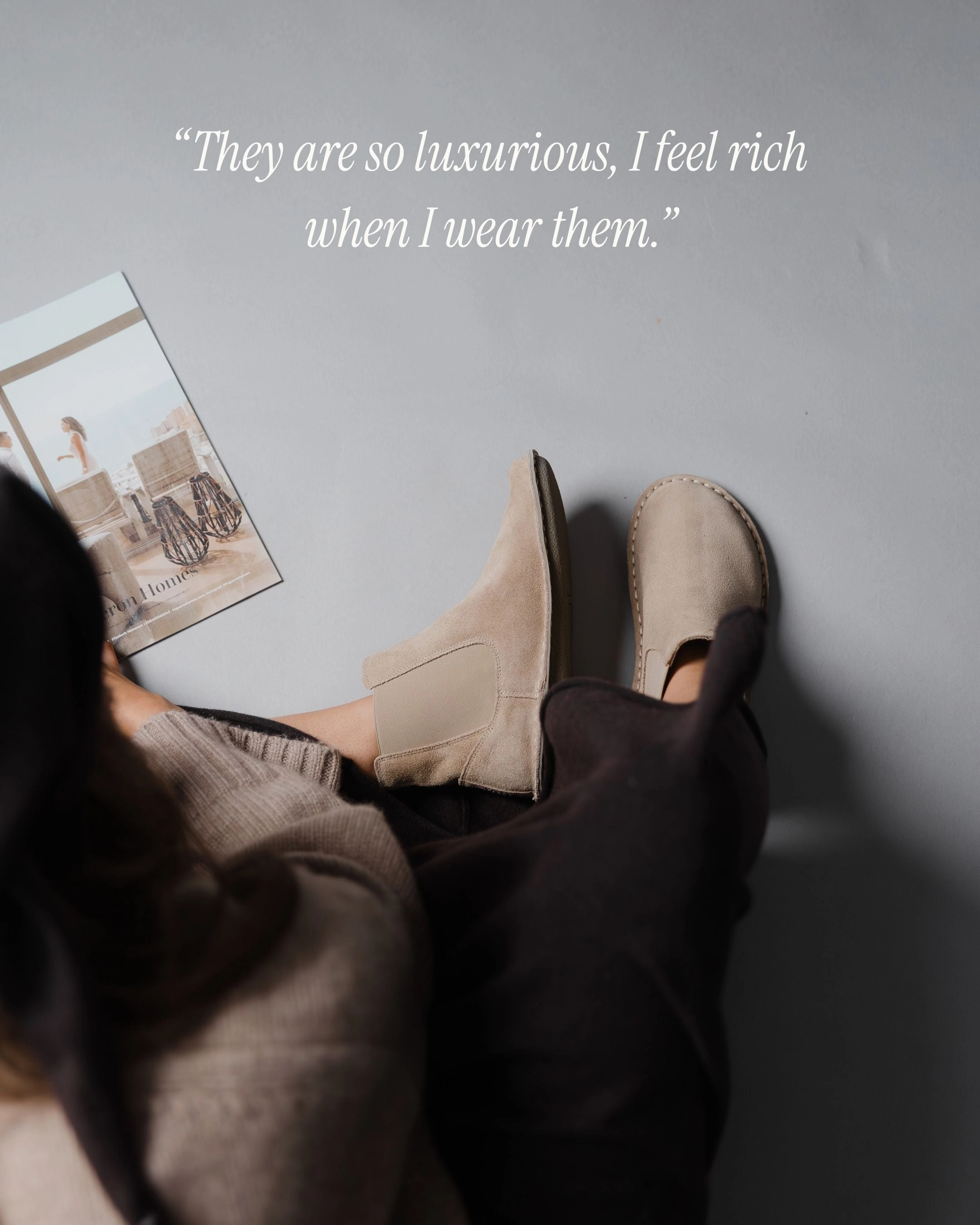 Chelsea Boots Damen Gabor HELSINKI Bio Suede Desert Sand