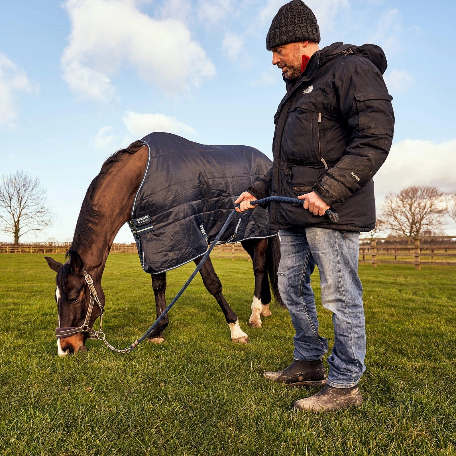 Winterstiefel Gummisohle Herren Arctic Excursion Ankleboots | Black