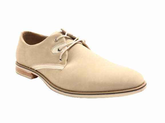 Brynje Sicherheitsschuhe Oil Resistant Herren Business Designer Halbschuhe Anzug Schnrr Schuhe Abendschuhe Velour Optik Beige # 226005
