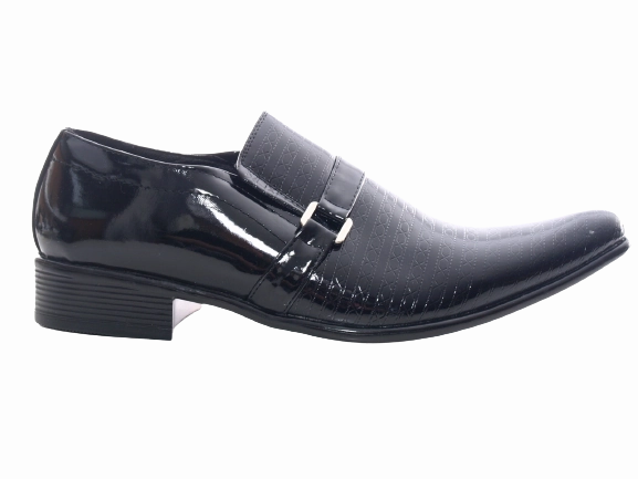 Barfuss Laufschuhe Test Herren Business Designer Halbschuhe Anzug  Schuhe Abendschuhe Lack Optik Black # 8-32