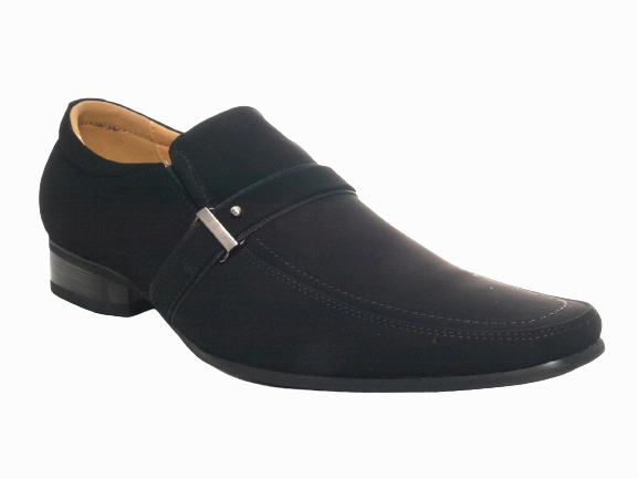 Laufschuhe Deutschland Herren Business Designer Halbschuhe Anzug Schuhe Abendschuhe Velour Look Black # 632-20