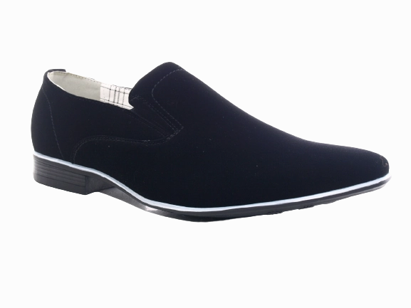 S2 Sicherheitsschuhe Eigenschaften Herren Business Designer Halbschuhe Anzug Schuhe Abendschuhe Velour Optik Black # 1100201