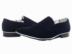 Sicherheitsschuhe S3 Weite Herren Business Designer Halbschuhe Anzug Schuhe Abendschuhe Velour Optik Black # 1100201