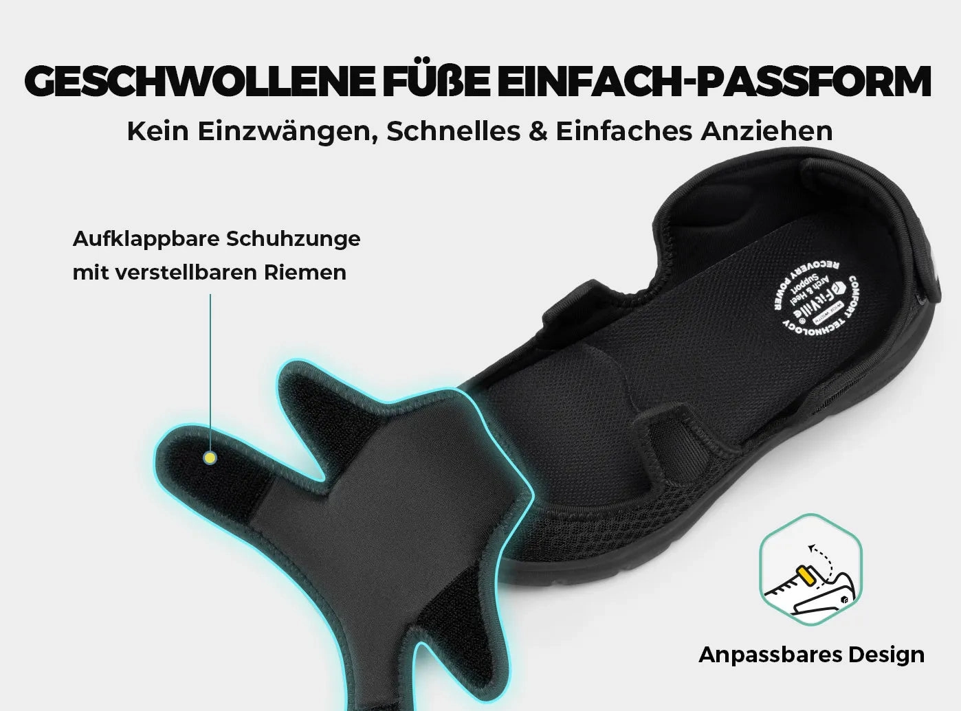 Sandalen Mit Blumen Herren EasyTop V5 Sandalen