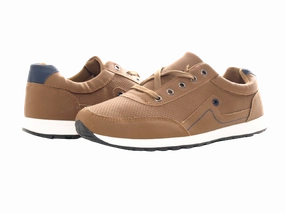 Weiße Sneaker Kombinieren Herren Freizeit Sport Schuhe Turnschuhe Laufschuhe Sneaker Brown # 9065-8