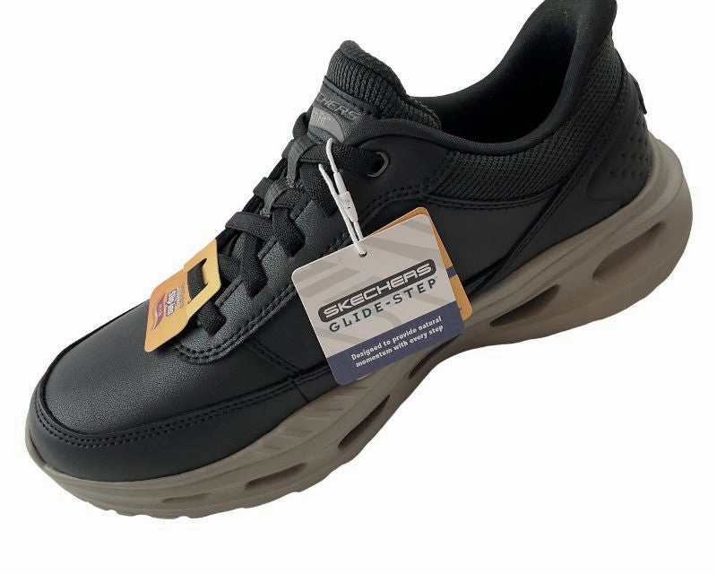 Floral Sneaker Herren Skechers Slip-ins: Arch Fit Orvan -Moxley 210981/BLK