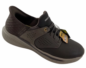 Sneaker Sterne Herren Skechers Slip-ins Relaxed Fit : Slade - Macklin 210890/CHOC