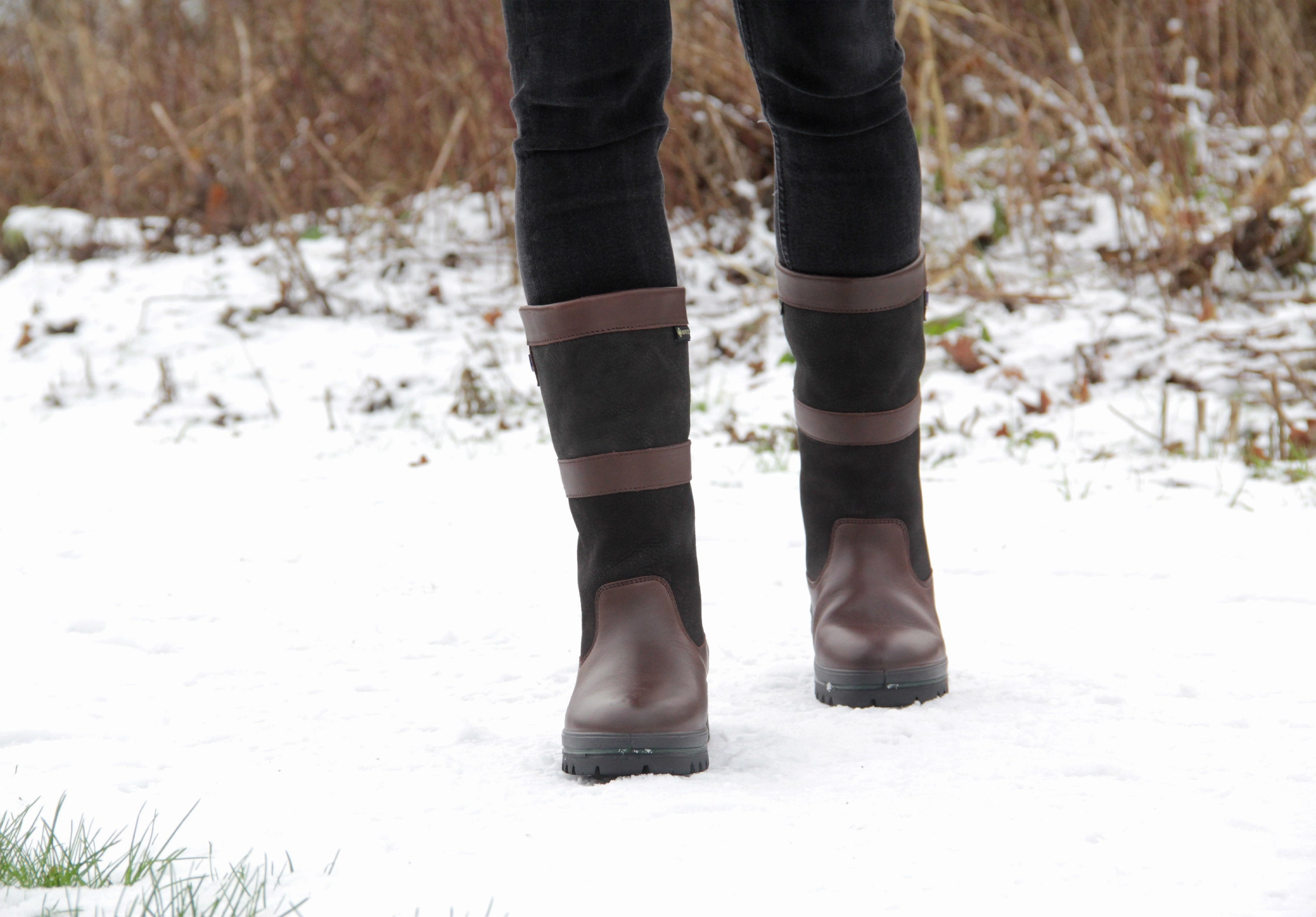 Donegal Damen Winterstiefel - Black/Brown Rossi Stiefel